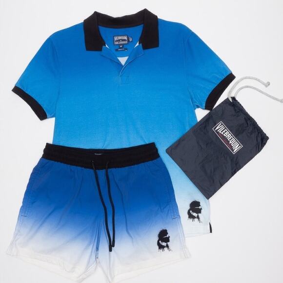 Vilebrequin Other - Vilebrequin Karl Lagerfeld Collab Summer Limited Edition Polo and Swim Shorts